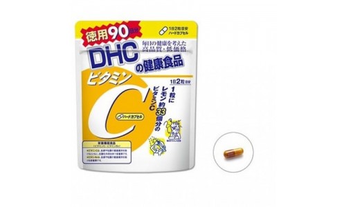DHC витамин С на 90 дней, 1000мг
