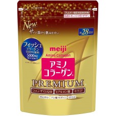 Meiji Амино коллаген премиум 214г, мягкая упаковка