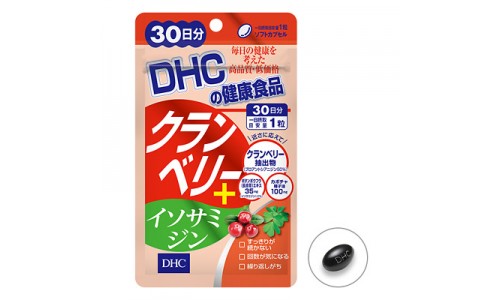 Экстракт сока североамериканской клюквы DHC cranberry extract, 30 шт на 30 дн