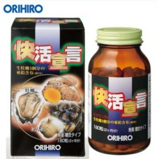 ORIHIRO Мужская сила - экстракт устриц, куркумы и чеснока, курс 60 дней
