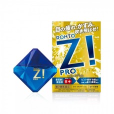 Мощноохлаждающее средство Rohto Z! PRO для борьбы с краснотой и длительным напряжением глаз,12мл