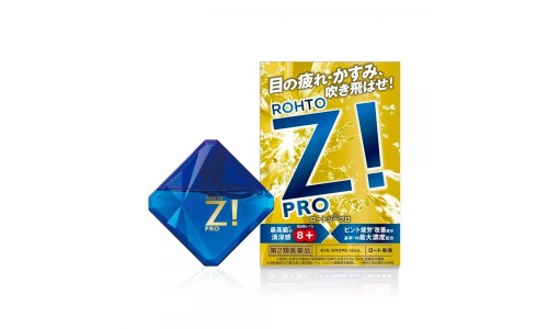 Мощноохлаждающее средство Rohto Z! PRO для борьбы с краснотой и длительным напряжением глаз,12мл