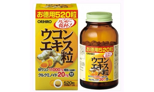Здоровая печень Укон (экстракт корня куркумы) 520 таблеток на 65 дней