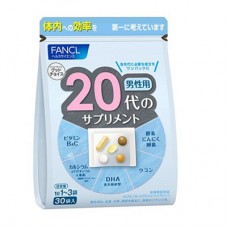 Витамины для мужчин старше 20 Fancl
