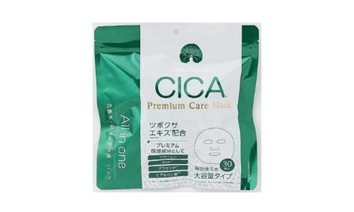 S-LABO CICA Premium Care Маска тканевая для лица с экстрактом центеллы азиатской(CICA), 30шт