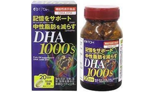 ITOH  DHA 1000  Омега 3 ( OMEGA 3 ) Для Здоровья Всех Органов