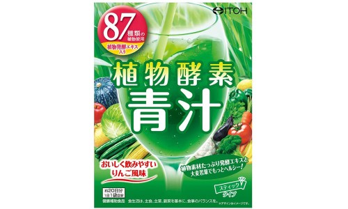 Аодзиру «комплекс 87» со вкусом яблока (Plant Enzyme Green Juice)