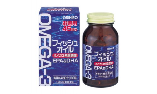 Omega-3 Рыбий жир. DHA EPA ORIHIRO Омега 3