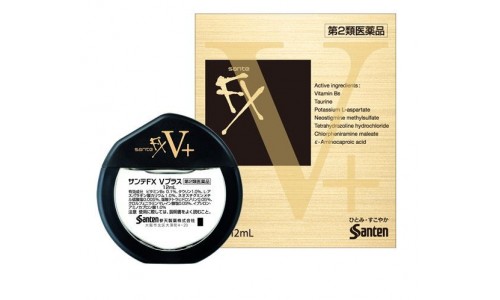 Sante FX V+ Японские Витаминизированные капли для глаз с таурином